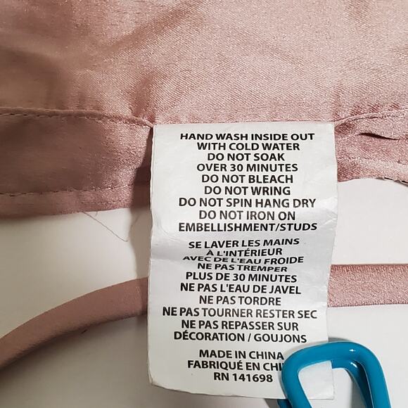 Ramy Brook Printed Rosa Halter Top XXS Metallic Chainmail Rose Gold Slinky New - Picture 10 of 14